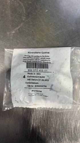Porsche brake caliper bolts - caliper, x4
