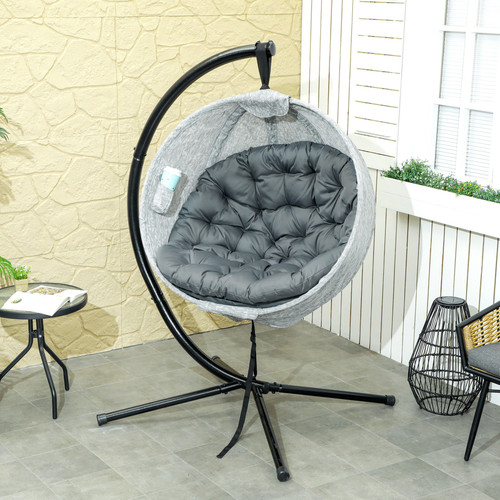 Hanging egg chair - egg,