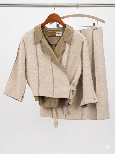 Chanel tweed piece skirt - chanel,