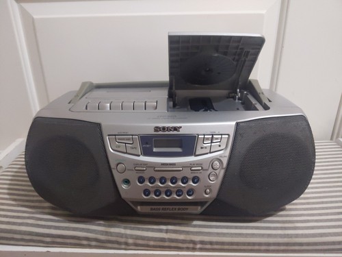 Sony cfd s22l portable boombox - sony,