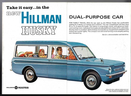 Hillman husky 1967 1968 - hillman, 1967-1968