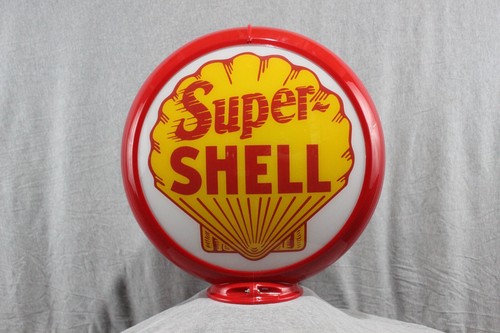 Super shell gas - shell, globe