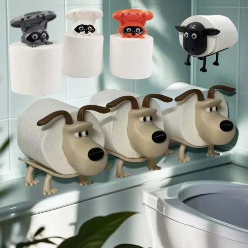 Bathroom decor fun dog sheep - decor,