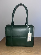 Radley Handbag Green Leather