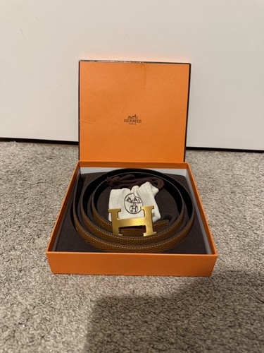Hermès belt 95cm reversible - belt,