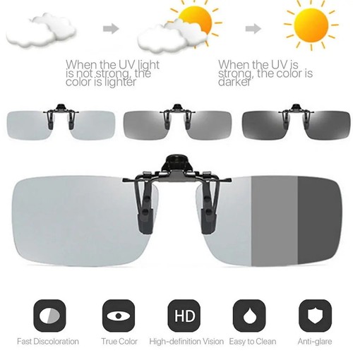Photochromic polarised clip - photochromic,