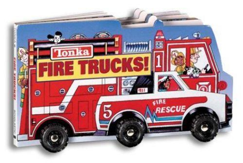 Tonka fire trucks big board - tonka:,