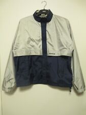 Vintage Adidas Jacket Mens Large Blue Silver 1970s 70s Trefoil Made In Korea