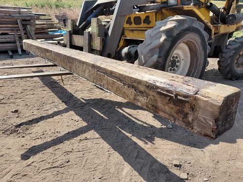 Reclaimed pitch pine beam - pine,