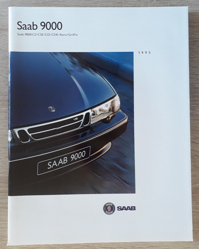 Saab 9000 brochure 1995 - saab,