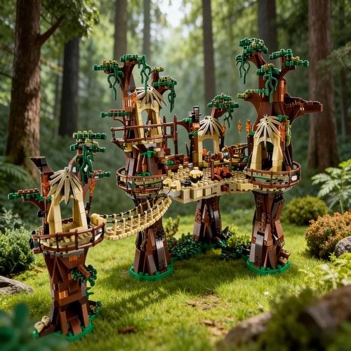 Star wars ewok village - star,