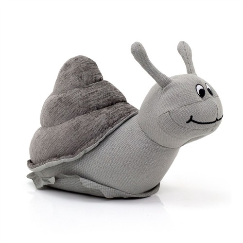 Reginald snail doorstop grey - reginald,