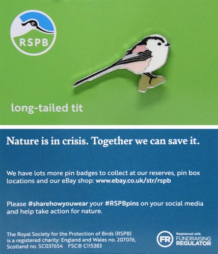 Rspb pin badge - rspb, niic