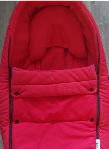 Bugaboo red cosy toe with - cosy,