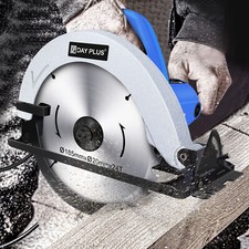 Electric Powerful CIRCULAR SAW 1500W 5000RPM with Laser Guide 180mm Blade NEW UK
