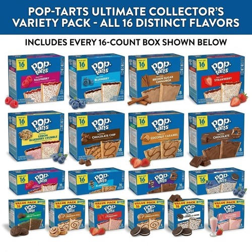 Pop tarts frosted - frosted, flavours
