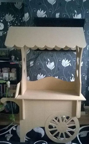 Large sweet candy cart - candy, for