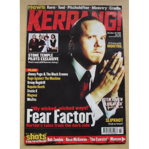 Fear factory kerrang 774 - factory, no.774