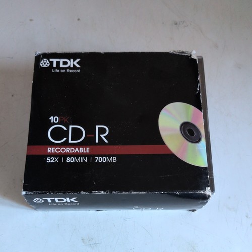 Tdk x recordable discs - x,