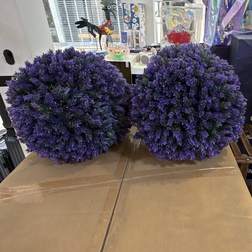 Artificial lavender topiary - artificial,