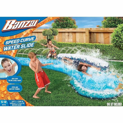 16ft speed curve - water, slide