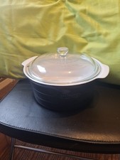 Pyrex Casserole Dish Dark