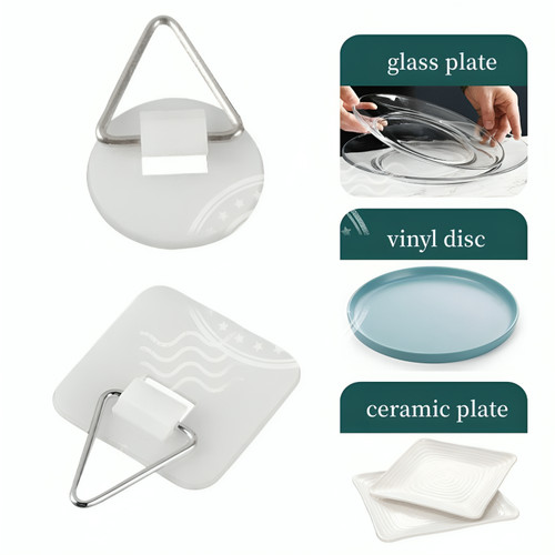 10pcs invisible adhesive plate - invisible,