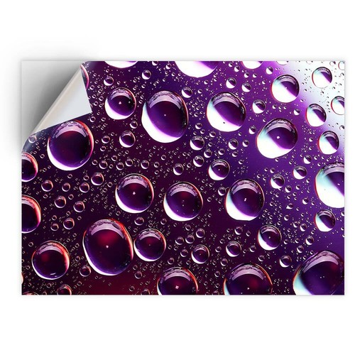 Vinyl sticker purple - sticker, a4