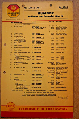 Humber pullman imperial mk - &,