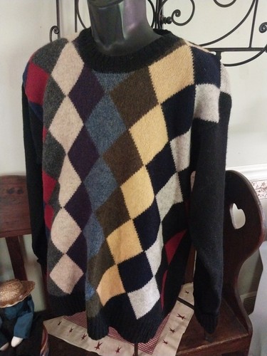 Heather tweed sweater mens - sweater,