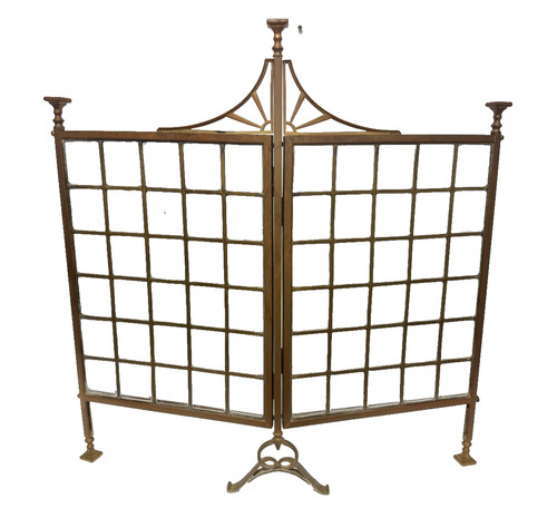Unusual edwardian brass - edwardian,