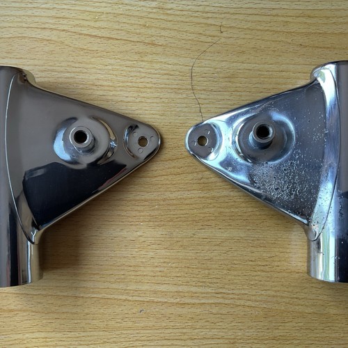 Suzuki gt380 headlamp - suzuki, brackets