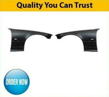 BMW 3 E36 Coupe Front Wing Primed Pair Left & Right With Hole 1996-1999 New