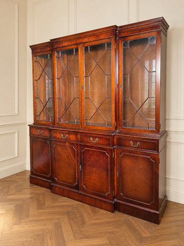 Antique style mahogany two - an,