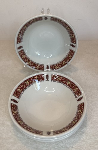 Royal doulton steelite red - 4x,