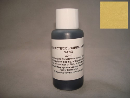 Leather dye colourant sand - in,