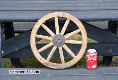 Vintage old wooden cart - , wagon