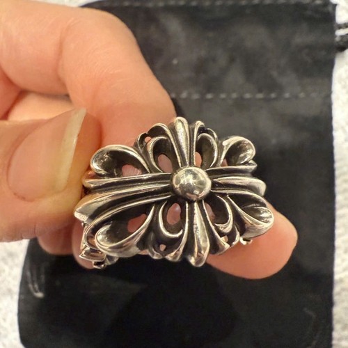 Chrome hearts double floral - chrome,