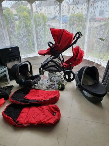 Britax dual travel system - b,