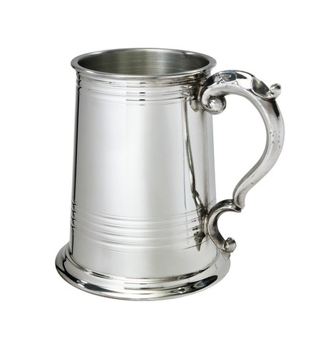 Personalised pint pewter - personalised,