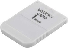 PS1 Memory Card 1MB For for Sony Playstation 1 PSX ONE Console Replacement