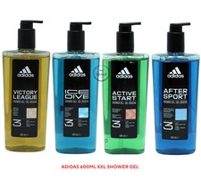 2x 600ml Adidas Shower Gel ICE