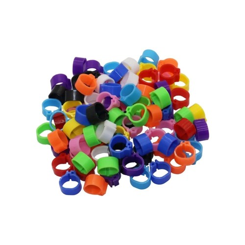 New 100pcs bird rings - bird, 8mm