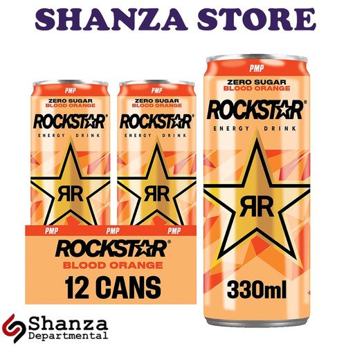 Rockstar blood orange - rockstar, energy