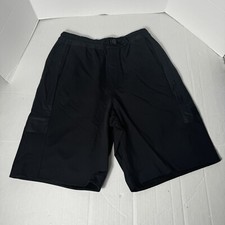adidas Y-3 Yohji Yamamoto Drawstring Bermuda Shorts Men’s Small H63031 Black New