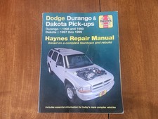 Dodge Durango 1998-1999 & Dakota 1997-1999 Pickups Haynes Repair Manual 30021