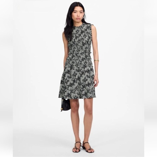 Madewell smocked crewneck mini - madewell,