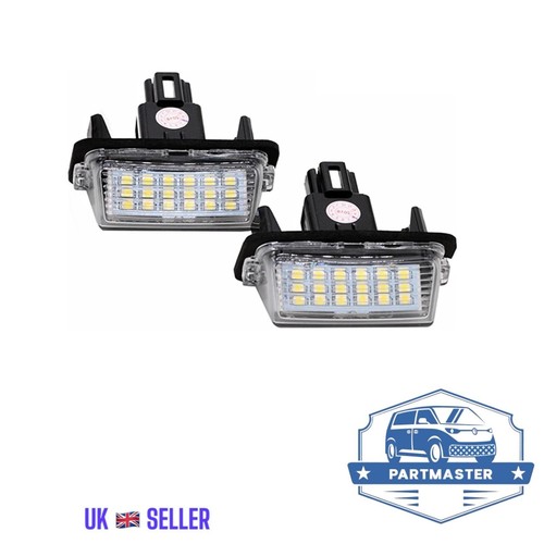 Number plate light - 2x, for