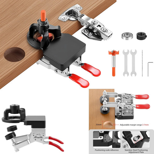Pocket hole jig - 3-in-1, kit