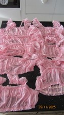 JOB LOT  22 BRAS   NEW   SIZE  SEE LISTING   ALL PINK     JL 42